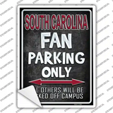 South Carolina Novelty Rectangle Sticker Decal