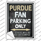 Purdue Novelty Rectangle Sticker Decal
