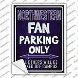 Northwestern Novelty Rectangle Sticker Decal