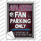 Avalanche Novelty Rectangle Sticker Decal