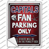 Capitals Novelty Rectangle Sticker Decal
