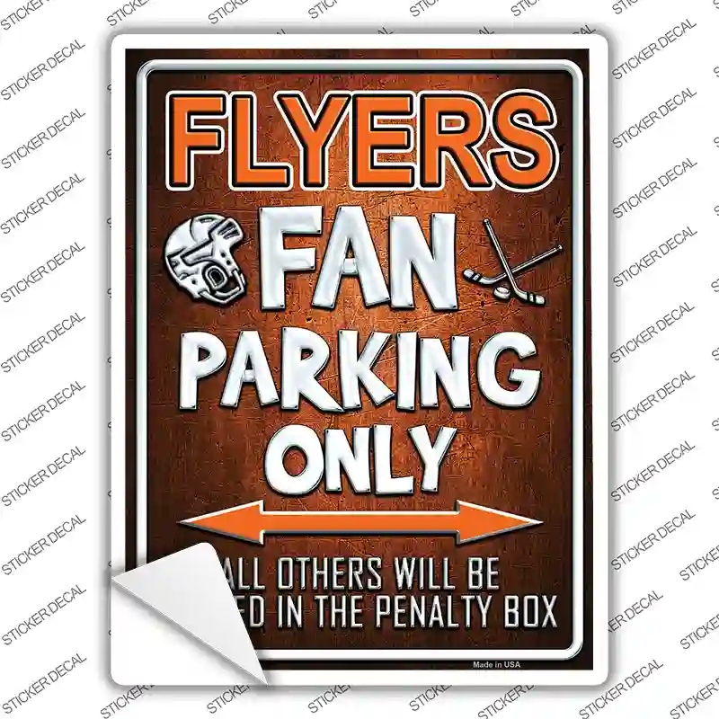 Flyers Novelty Rectangle Sticker Decal