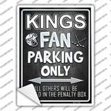 Kings Novelty Rectangle Sticker Decal