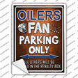 Oilers Novelty Rectangle Sticker Decal