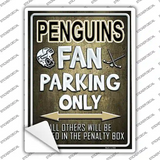Penguins Novelty Rectangle Sticker Decal