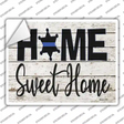 Home Sweet Home Novelty Rectangle Sticker Decal