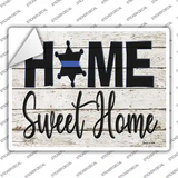 Home Sweet Home Novelty Rectangle Sticker Decal