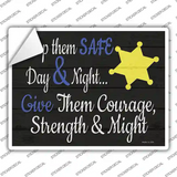 Keep Them Safe Novelty Rectangle Sticker Decal