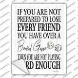 Board Game Novelty Rectangle Sticker Decal