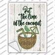 Lime In The Coconut Novelty Rectangle Sticker Decal