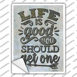 You Should Get One Novelty Rectangle Sticker Decal