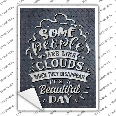When They Disappear Beautiful Novelty Rectangle Sticker Decal