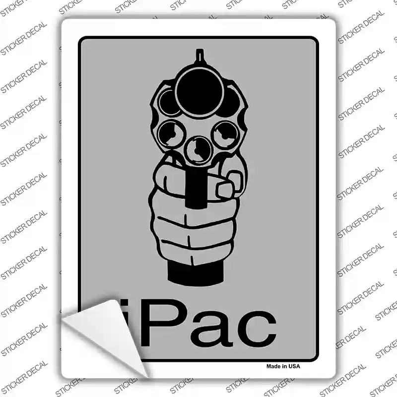 iPac Novelty Rectangle Sticker Decal