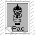 iPac Novelty Rectangle Sticker Decal