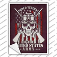 Proud Veteran Of The Army Novelty Rectangle Sticker Decal