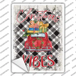 Christmas Vibes Car Novelty Rectangle Sticker Decal