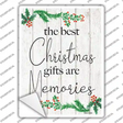 Best Christmas Gifts Novelty Rectangle Sticker Decal