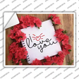 I Love You Notebook Novelty Rectangle Sticker Decal