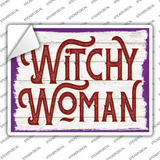 Witchy Woman Novelty Rectangle Sticker Decal