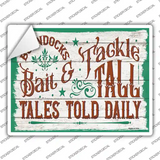 Boondocks Bait and Tackle Novelty Rectangle Sticker Decal