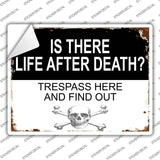 Life After Death Novelty Rectangle Sticker Decal P-4475s