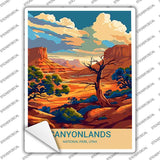 Canyonlands Utah Novelty Rectangle Sticker Decal P-4491s