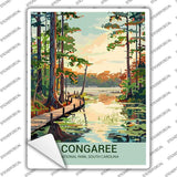 Congaree South Carolina Novelty Rectangle Sticker Decal P-4495s