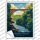 Cuyahoga Valley Ohio Novelty Rectangle Sticker Decal P-4497s