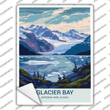 Glacier Bay Alaska Novelty Rectangle Sticker Decal P-4504s