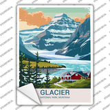Glacier Montana Novelty Rectangle Sticker Decal P-4505s