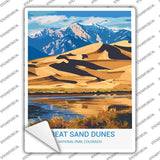 Great Sand Dunes Colorado Novelty Rectangle Sticker Decal P-4509s