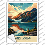 Kenai Fjords Alaska Novelty Rectangle Sticker Decal P-4519s