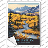 Kobuk Valley Alaska Novelty Rectangle Sticker Decal P-4521s