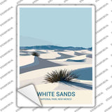 White Sands New Mexico Novelty Rectangle Sticker Decal P-4540s