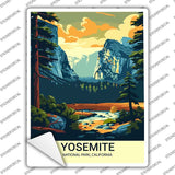 Yosemite California Novelty Rectangle Sticker Decal P-4544s