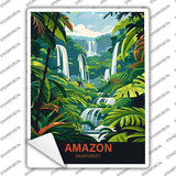 Amazon Rainforest Novelty Rectangle Sticker Decal P-4546s