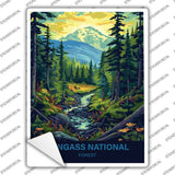 Tongass National Forest Novelty Rectangle Sticker Decal P-4554s
