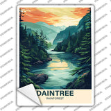 Daintree Rainforest Novelty Rectangle Sticker Decal P-4556s
