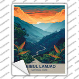 Keibul Lamjao National Park Novelty Rectangle Sticker Decal P-4562s