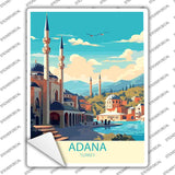 Adana Turkey Novelty Rectangle Sticker Decal P-4566s