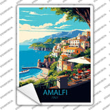 Amalfi Italy Novelty Rectangle Sticker Decal P-4567s