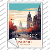 Liverpool United Kingdom Novelty Rectangle Sticker Decal P-4582s