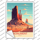 Monument Valley Novelty Rectangle Sticker Decal P-4584s
