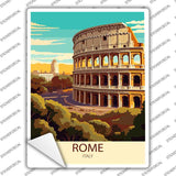 Rome Italy Novelty Rectangle Sticker Decal P-4590s