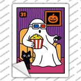 Ghost Watching Movie Novelty Rectangle Sticker Decal P-4624s