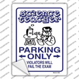 Science Teacher Only Novelty Rectangle Sticker Decal