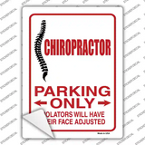 Chiropractor Only Novelty Rectangle Sticker Decal