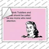 Toddlers And Tiaras Novelty Rectangle Sticker Decal