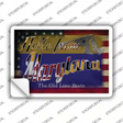 Hello From Maryland Novelty Postcard Sticker Decals