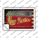 Hello From New Mexico Novelty Postcard Sticker Decals